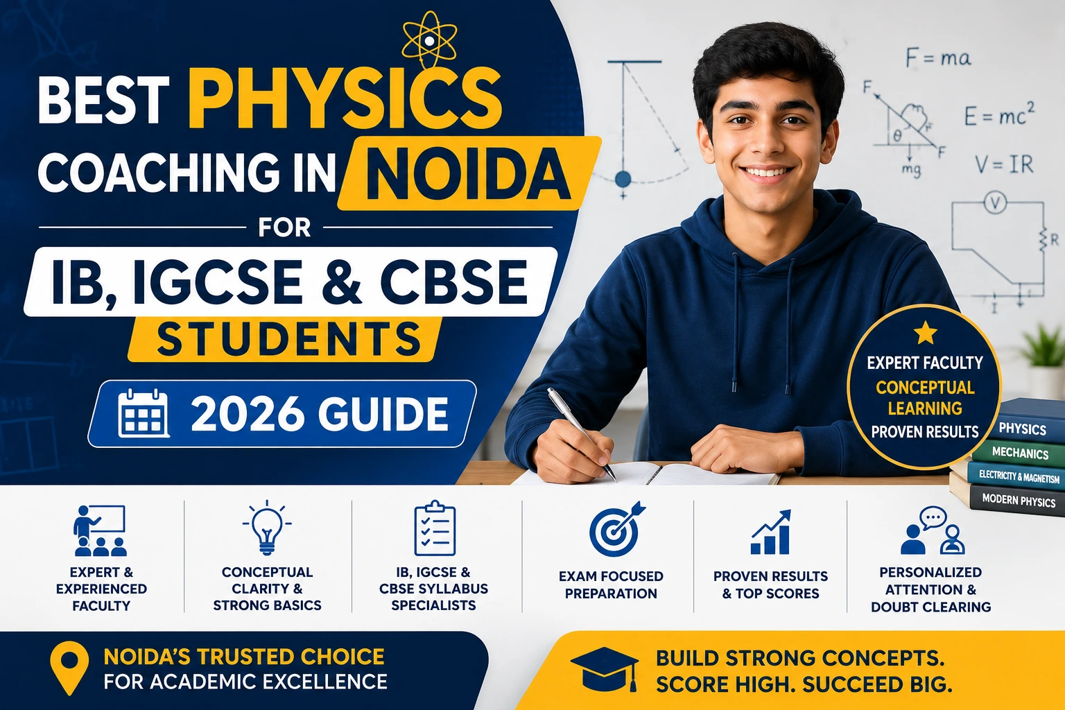 Best Physics Coaching in Noida for IB, IGCSE & CBSE Students (2026 Guide)