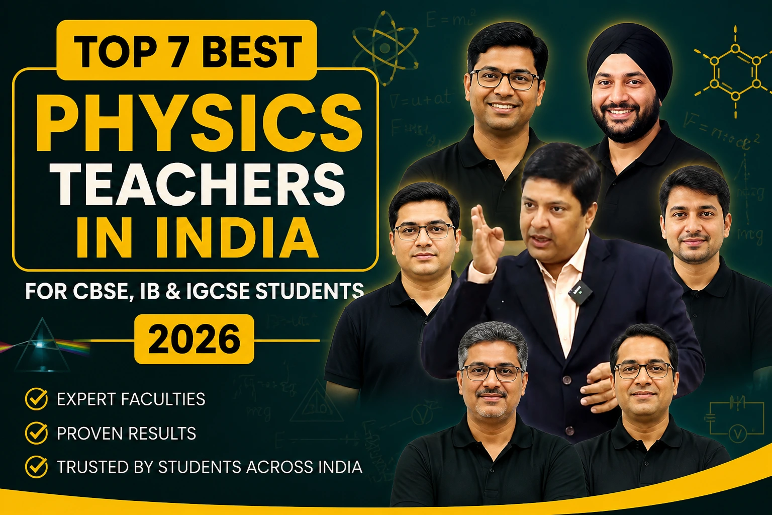 Top 7 Best Physics Teachers in India (CBSE, IB, IGCSE) 2026